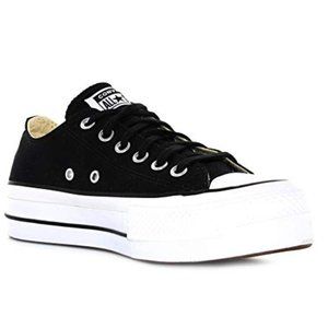 CONVERSE Chuck Taylor All Star Sneaker , Black/White , Size 10 US